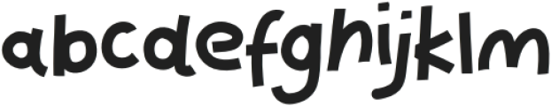 GB Funky Trio Sans Sans otf (400) Font LOWERCASE