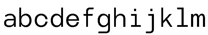 GC 707 Mono Light FONT