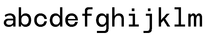 GC 707 Mono Regular FONT