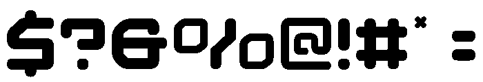 GC Adge Bold Font OTHER CHARS