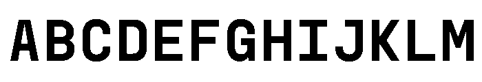 GC Arbiter Medium Font UPPERCASE