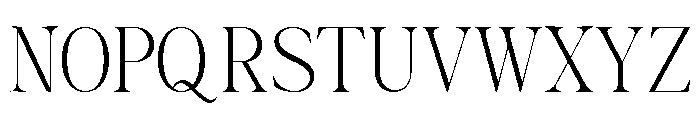 GC Asthera Extra Light Font UPPERCASE