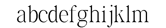 GC Asthera Extra Light FONT