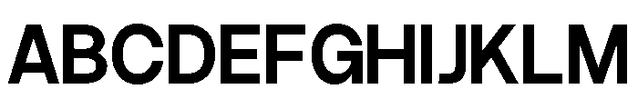GC Avalance Medium Font UPPERCASE