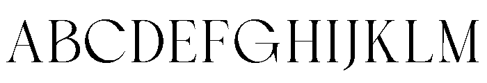 GC BEGIA Light Font UPPERCASE