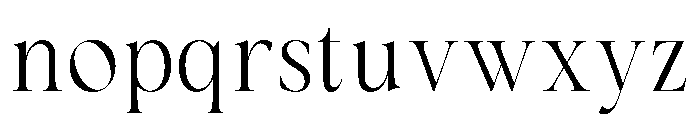 GC BEGIA Light Font LOWERCASE