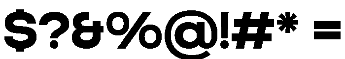 GC Barcuda Bold Font OTHER CHARS