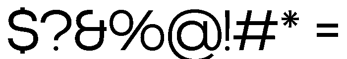 GC Barcuda Light Font OTHER CHARS