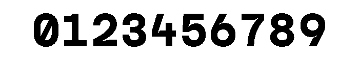 GC Basic Inktrap Monospace Med Font OTHER CHARS