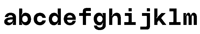 GC Basic Inktrap Monospace Med FONT