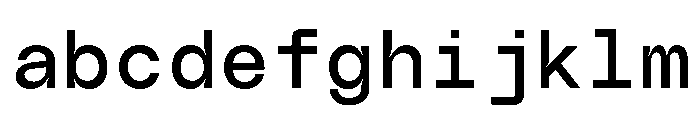 GC Basic Inktrap Monospace Reg FONT