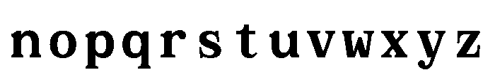 GC Beluga Mono Bold Font LOWERCASE