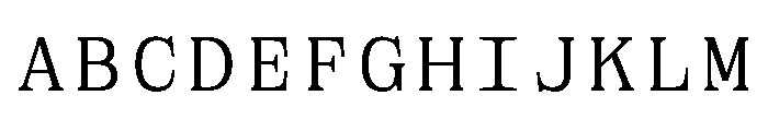GC Beluga Mono Regular Font UPPERCASE
