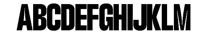GC Bigno Bold Font UPPERCASE