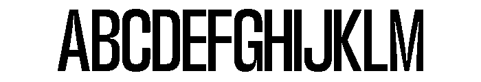 GC Bigno Regular Font UPPERCASE