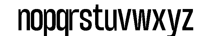 GC Bigno Regular Font LOWERCASE