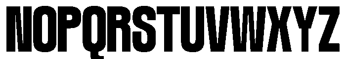 GC CHROMA Bold Font UPPERCASE