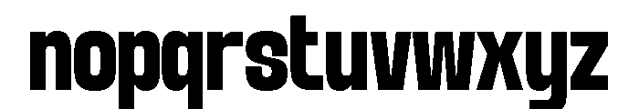 GC CHROMA Bold Font LOWERCASE
