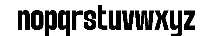 GC CHROMA Semi Bold Font LOWERCASE