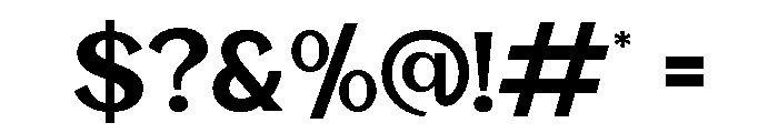 GC Cultivo Bold Font OTHER CHARS