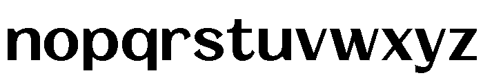 GC Cultivo Bold Font LOWERCASE