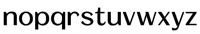 GC Cultivo Medium Font LOWERCASE