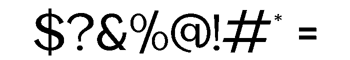 GC Cultivo Regular Font OTHER CHARS