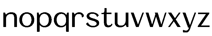GC Cultivo Regular Font LOWERCASE