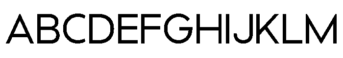 GC Fentura Light Font UPPERCASE