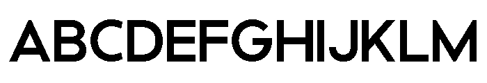 GC Fentura Medium Font UPPERCASE