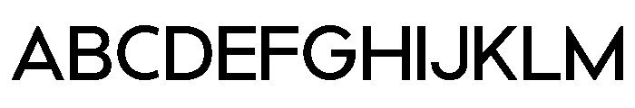 GC Fentura Regular Font UPPERCASE