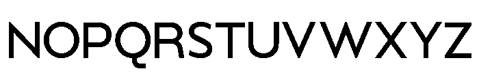 GC Fentura Regular Font UPPERCASE