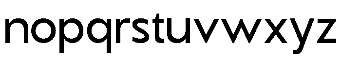 GC Fentura Regular Font LOWERCASE