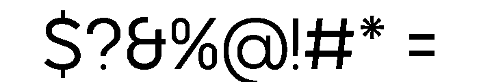 GC Furion Light Font OTHER CHARS