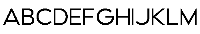 GC Furion Light Font UPPERCASE