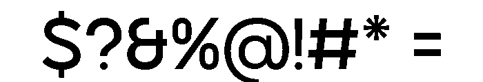 GC Furion Regular Font OTHER CHARS