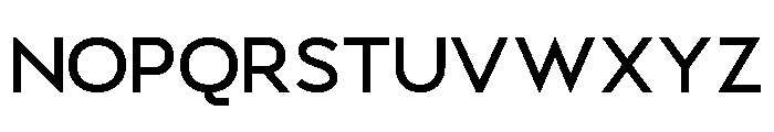 GC Furion Regular Font UPPERCASE