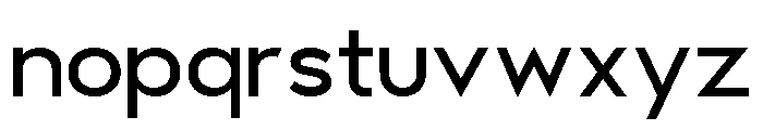 GC Furion Regular Font LOWERCASE