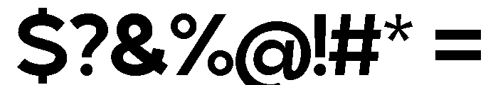 GC Gambio Regular Font OTHER CHARS