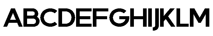 GC Gambio Regular Font UPPERCASE
