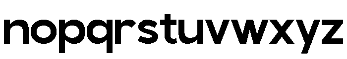 GC Gambio Regular Font LOWERCASE