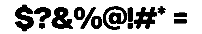 GC Godthem ExtraBold Font OTHER CHARS