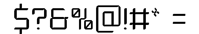 GC Hyper Human Light Font OTHER CHARS