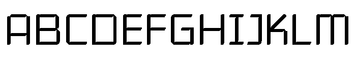 GC Hyper Human Light Font UPPERCASE