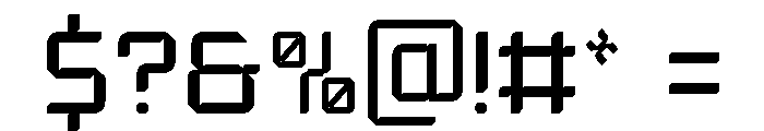 GC Hyper Human Regular Font OTHER CHARS