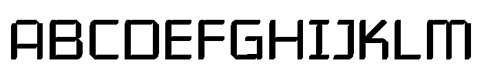 GC Hyper Human Regular Font UPPERCASE
