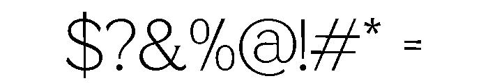GC Marone Regular Font OTHER CHARS