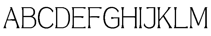 GC Marone Regular Font UPPERCASE