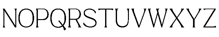 GC Marone Regular Font UPPERCASE