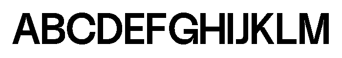 GC Matrix Bold Font UPPERCASE